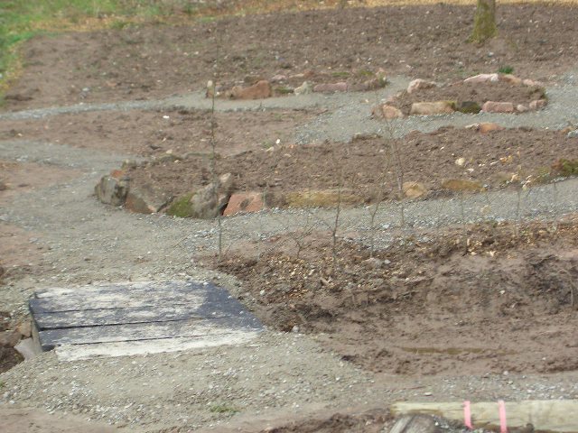 Die Brücke im Kräutergarten