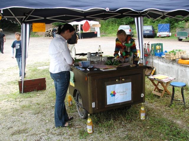 Gesunde Saftmischungen von Hubert und Christina Bathon aus Partenstein